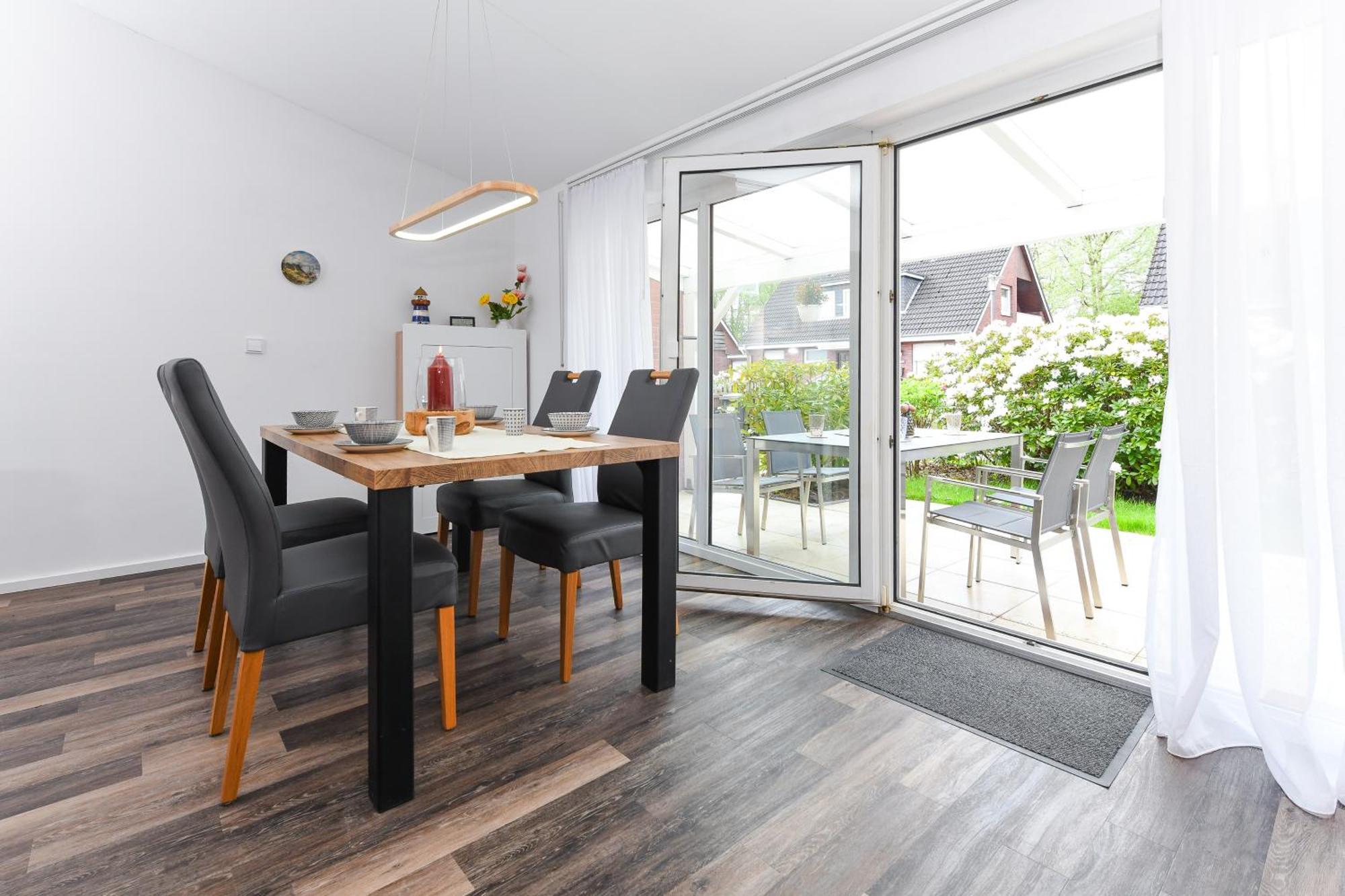Ferienhaus Krosse Krabbe Bensersiel Luaran gambar