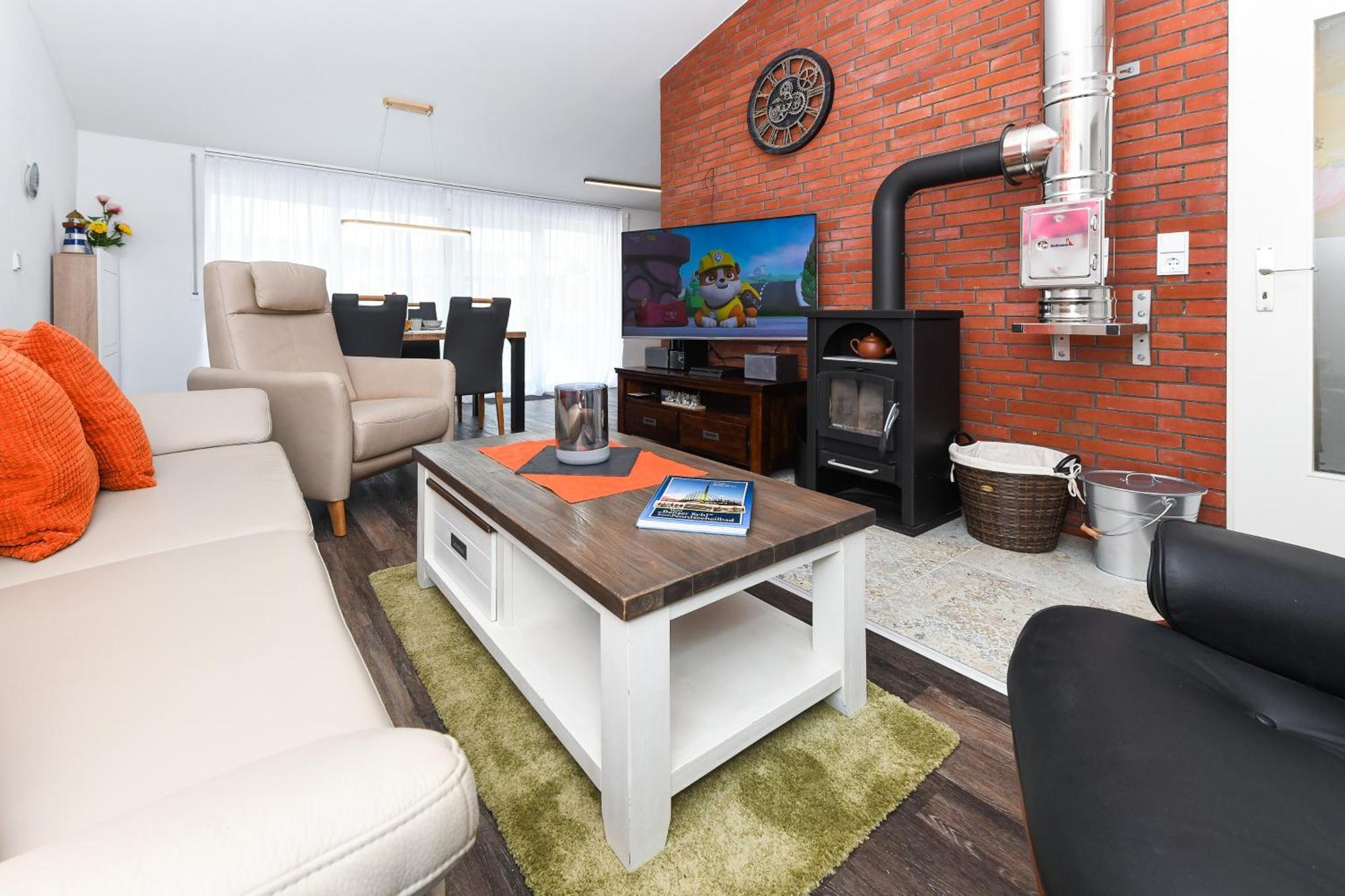 Ferienhaus Krosse Krabbe Bensersiel Luaran gambar