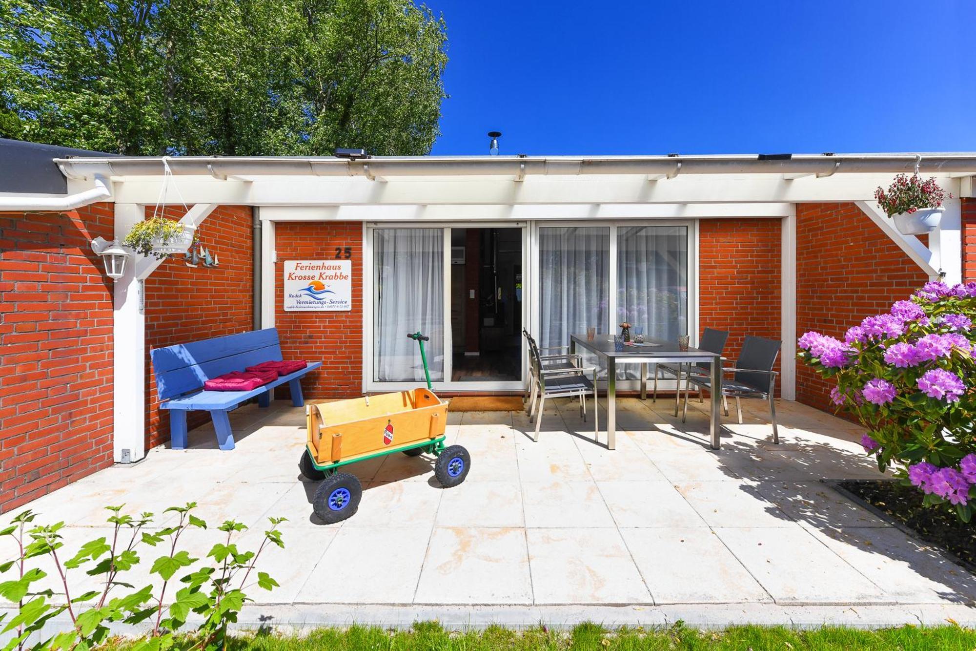 Ferienhaus Krosse Krabbe Bensersiel Luaran gambar